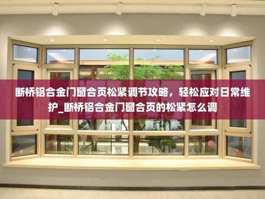 断桥铝合金门窗合页松紧调节攻略，轻松应对日常维护_断桥铝合金门窗合页的松紧怎么调