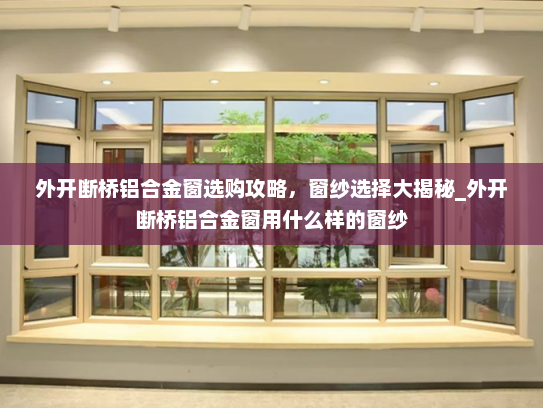 外开断桥铝合金窗选购攻略，窗纱选择大揭秘_外开断桥铝合金窗用什么样的窗纱